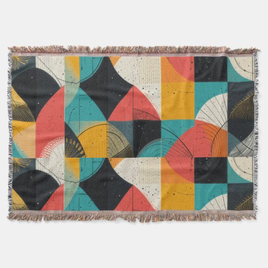 抽象化されたグラフィックス スローブランケット (正面)
