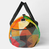 抽象化されたグラフィックス ダッフルバッグ (右)