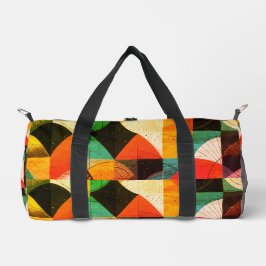 抽象化されたグラフィックス ダッフルバッグ