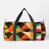 抽象化されたグラフィックス ダッフルバッグ (裏面)