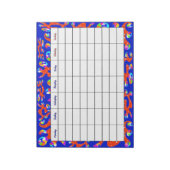 抽象化されたメモ帳 ノートパッド (回転)