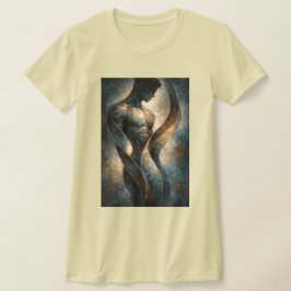 抽象化された男性像 - 現代的な表現 Tシャツ