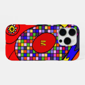 抽象化された iPhoneケース (裏面横)