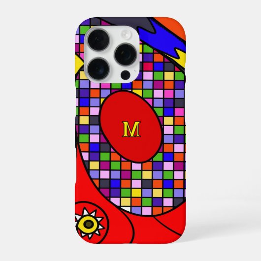 抽象化された iPhoneケース (裏面)