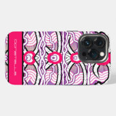 抽象化された iPhoneケース (裏面横)