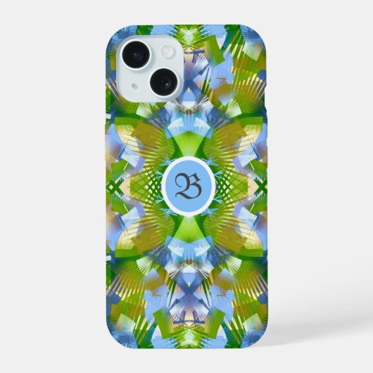抽象化されたCase-Mate iPhoneケース iPhone 15ケース (裏面)