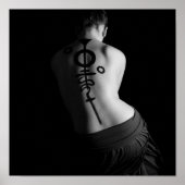 抽象化001 ポスター (正面)