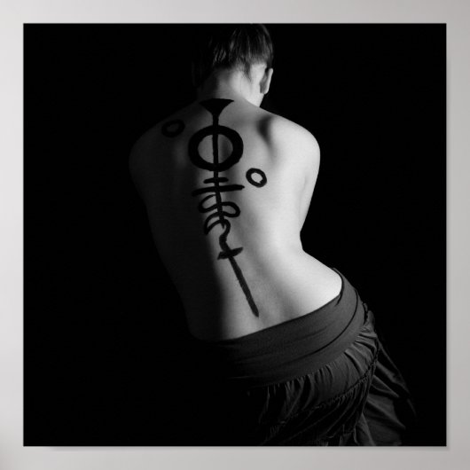 抽象化001 ポスター (正面)