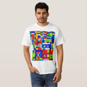 抽象化63 Tシャツ (正面フル)