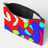 抽象化 アクセサリーポーチ (見開き)