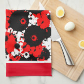 抽象化 キッチンタオル (四つ折り)