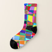 抽象化 ソックス (左外側)