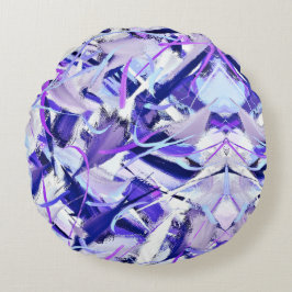 抽象化 ラウンドクッション