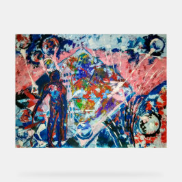 抽象化，抽象表現，宇宙,エイリアン アクリルサイン