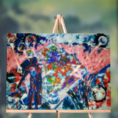 抽象化，抽象表現，宇宙,エイリアン アクリルサイン (ニュートラル)