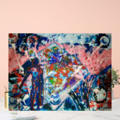 抽象化，抽象表現，宇宙,エイリアン アクリルサイン (ウェディング)