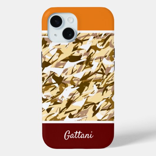 抽象化 Case-Mate iPhoneケース (裏面)