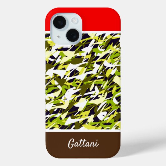 抽象化 Case-Mate iPhoneケース (裏面)