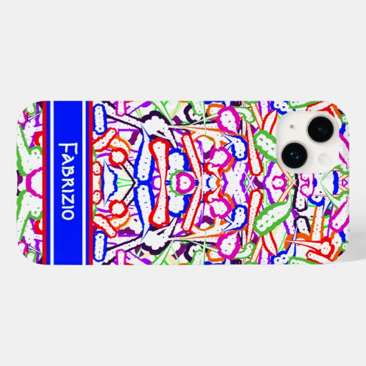 抽象化 Case-Mate iPhoneケース (裏面 (横))