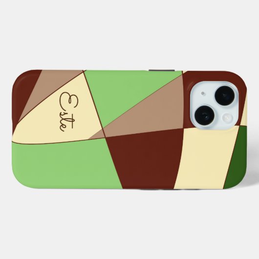 抽象化 Case-Mate iPhoneケース (裏面 (横))