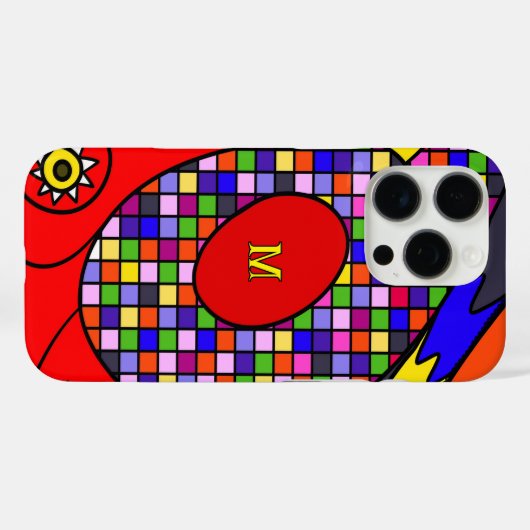 抽象化 Case-Mate iPhoneケース (裏面 (横))