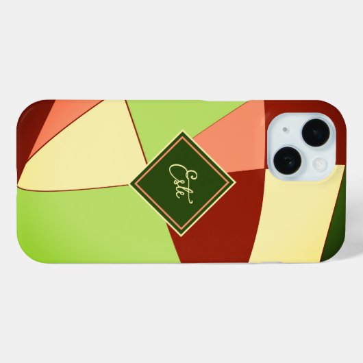 抽象化 Case-Mate iPhoneケース (裏面 (横))