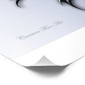 「抽象地中海の」光沢ポスター ポスター (コーナー)