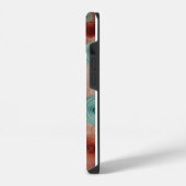 抽象壁紙 iPhoneケース (左側面)