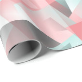 抽象幾何モダン ギフト ラッピングペーパー (ロールコーナー)