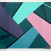 抽象幾何図形6 三つ折りクリスマスカード (内部中)