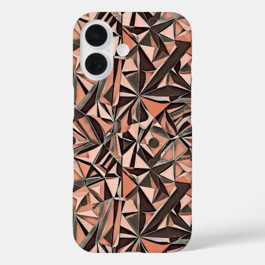抽象幾何学模様 39 - iPhoneケース Case-Mate iPhoneケース (裏面)
