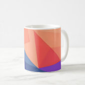 抽象幾何学 コーヒーマグカップ (正面右)
