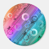 抽象構成 マグネット (正面)