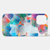 抽象油絵。クリエイティブデザイン背景 Case-Mate iPhoneケース (裏面 (横))