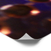 抽象照明ポスター ポスター (角)