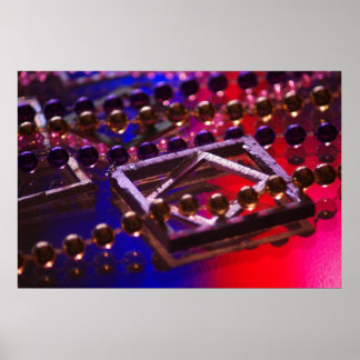 抽象照明ポスター ポスター