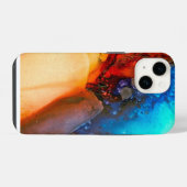 抽象画アート iPhoneケース (裏面横)