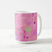 抽象画 フルーツサラダ コーヒーマグカップ (正面右)