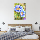 抽象画 花 春の花の絵  キャンバスプリント (インサイチュ (寝室))