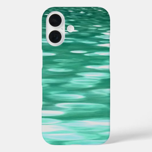 抽象画 #3: グリーン シマ― カゼメート iPhone カバー Case-Mate iPhoneケース (裏面)