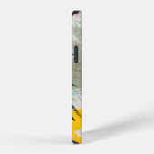 抽象画 iPhoneケース (右側面)