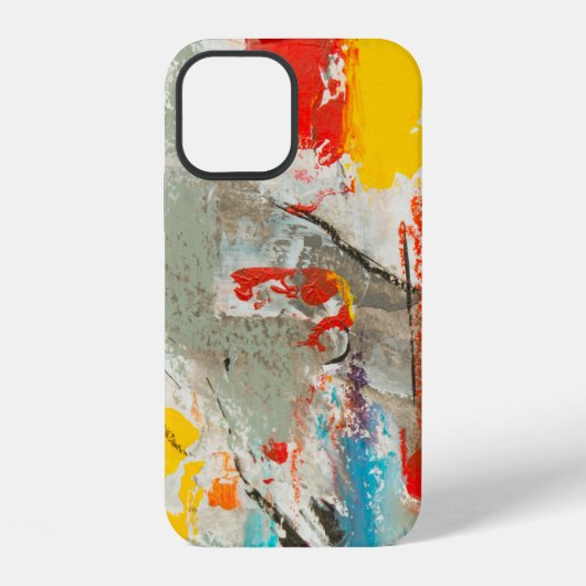 抽象画 iPhoneケース (裏面)