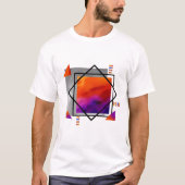 抽象画 Tシャツ (正面)