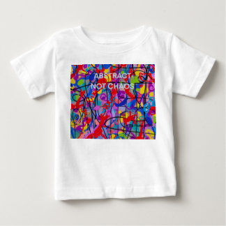 抽象的だけどカオスじゃないベビー ベビーTシャツ