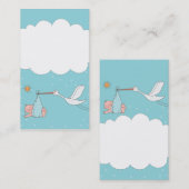 抽象的でかわいく美しいおもしろいの名刺のテンプレート 名刺 (正面/裏面)