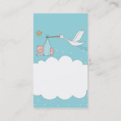 抽象的でかわいく美しいおもしろいの名刺のテンプレート 名刺 (裏面)