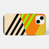 抽象的でカラフル iPhoneケース (裏面横)