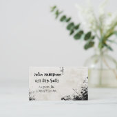 抽象的でクールな名刺 名刺 (スタンド正面)