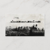 抽象的でクールな名刺 名刺 (裏面)