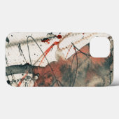抽象的でグランジな背景、インク質。 5 Case-Mate iPhoneケース (裏面 (横))